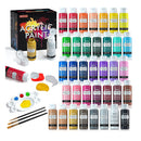 Acrylic Paint Set | Shuttle Art 36 Acrylic Paint Colors | Non-Toxic Paint For Artists