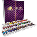Oil Paint Set | 12 Ml Tubes x 48 Lightfast Oil Based Colors