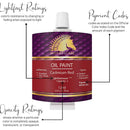 Oil Paint Set | 12 Ml Tubes x 48 Lightfast Oil Based Colors