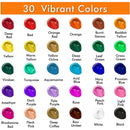Acrylic Paint Set | Shuttle Art 30 Colors Of Acrylic Paint In Tubes