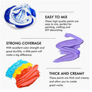 Acrylic Paint Set | Shuttle Art 30 Colors Of Acrylic Paint In Tubes