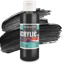 Sargent Art Primary Acrylic Paint Set | 4-Ounce Bottles x 6-Pack | No Fading