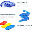 Acrylic Paint Set | Emooqi 18 Colors (22Ml) + 2 White (2.54Oz/75Ml) | No Fading