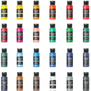 Acrylic Paint Set Non Toxic 24 Vibrant Colors Acrylic Paint No Fading Rich Pigment | 2oz