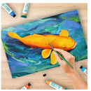 Norberg & Linden LG61 Acrylic Paint Set | 60 Tubes Of Colors Paintings On Canvas