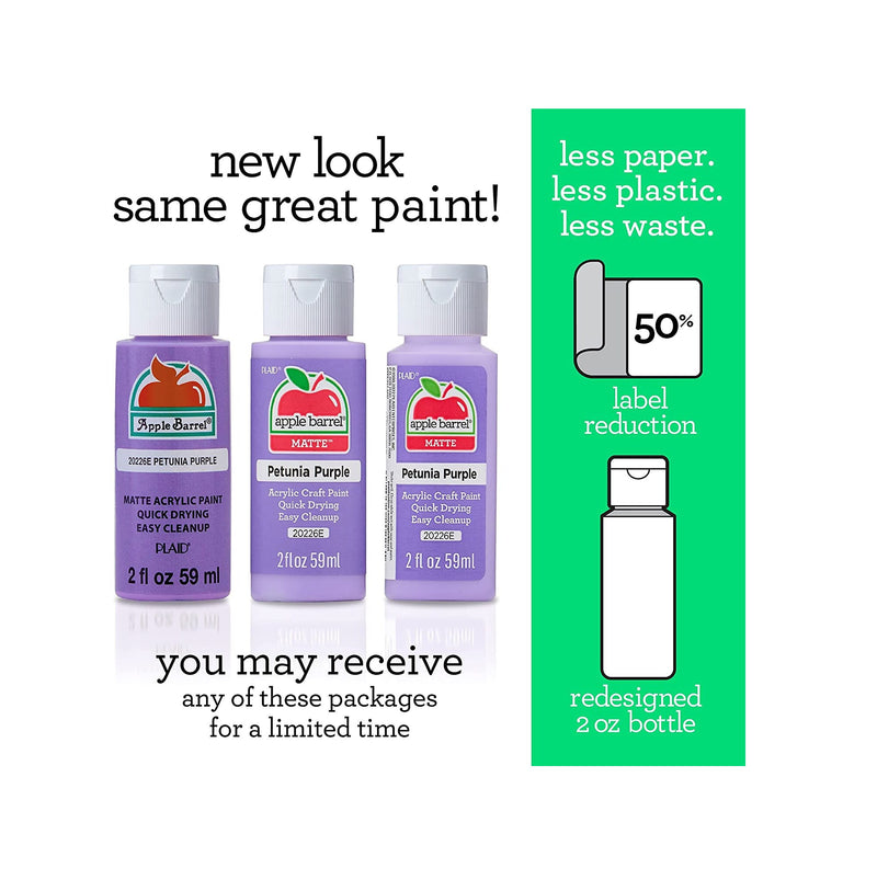 Apple Barrel Acrylic Paint in Assorted Colors (2 oz)