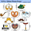 Oktoberfest Decorations | Oktoberfest Decorations Party | Oktoberfest Props Includes Photo Booth Props ,Banner Garland, Balloons