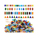 Lanyani 1050 Tile Pieces | Mixed Shapes Glass Mosaic