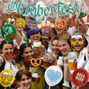 Oktoberfest Decorations | Oktoberfest Decorations Party | Oktoberfest Props Includes Photo Booth Props ,Banner Garland, Balloons