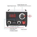 Toolly 110V 60W Professional Wood Burning Kit | Pyrography Machine with 2 Woodburners for Wood Burning