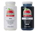 Apple Barrel PROMOABWB Set With 2 Colors 16 Fl Oz Black And White Acrylic Paint
