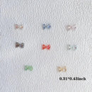 Nail Bows Nail Decals | 3D Resin Glitter Nail Art Bowknots | For DIY Nail Art Decorations Accessories For Women Girls Gifts