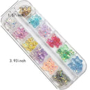 60 Pcs Nail Art Bear Accessories | Nail Decorations 3D Self-Adhesive Nail Decals