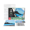 Paint by Number for Adults | 12x16 Inches | 21 Pieces | Coastal Paint by Numbers Kit with 1 Canvas Panel