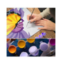 Paint by Number for Adults | 12x16 Inches | 25 Pieces | Butterfly Paint by Numbers Kit