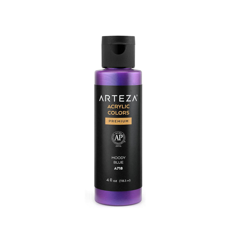 Iridescent Acrylic Paint | 118 ml Bottle | Chameleon Colors | High-Viscosity Shimmer Paint