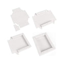 Watercolor Paper Foldable Canvas Pad | 100% Cotton Pulp | Folded Size 5x6.6 Inches | 10 Sheets | DIY Frame | 140 lb