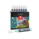 Pastel Oil-Based Markers | 8-Pack | 2.5 mm Line | Large Barrel | Quick-Drying Permanent Marker Pens with Bullet Nib