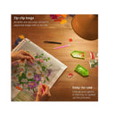 5D Diamond Painting Kit | 2 Pack | Style Daisies & Sunflowers | Full-Drill Diamond Art for Adults | 12 x 16 Inches Canvases