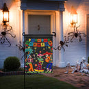 Allenjoy Day of the Dead Garden Flag for Outside Vertical Mexican Fiesta Dia DE Los Muertos Banner House Lawn Banners Yard  12x18"