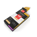HB Pencils 2 | Pack of 48 | Wood-Cased Graphite Pencils in Bulk | Pre-Sharpened | with Latex-Free Erasers