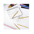 HB Pencils 2 | Pack of 48 | Wood-Cased Graphite Pencils in Bulk | Pre-Sharpened | with Latex-Free Erasers