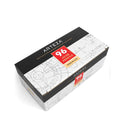 School Pencils HB 2 | Pack of 96 | Wood-Cased Graphite Pencils in Bulk | Pre-Sharpened | with Erasers