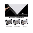 Diamond Painting A4 LED Light Pad Kit | DIY Dimmable Light Brightness Board | LED Artcraft Tracing Light Table | Reusable A4