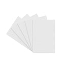 Stretched Canvas | Pack of 5 | 24 x 36 Inches | Blank White Canvases