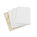Stretched Canvas | Pack of 5 | 24 x 36 Inches | Blank White Canvases