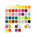 Felt Fabric Sheets | Set of 50 | 8.3 x11.8 inches | Assorted Stiff Felt Squares