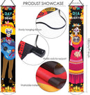 Day of The Dead Decorations Dia de Los Muertos Banner Mexican Party Decorations Porch Sign Day The Dead Banner Hanging Flag Party Decoration