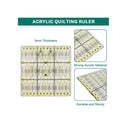 welltop Rotary Cutter Set | 96 PCS Quilting Kit 45mm Fabric Cutters Kit with 5 Extra Blades A4 Cutting Mat Acrylic Ruler