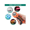 welltop Rotary Cutter Set | 96 PCS Quilting Kit 45mm Fabric Cutters Kit with 5 Extra Blades A4 Cutting Mat Acrylic Ruler