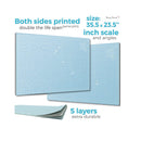 Rotary Cutter Set | Quilting Kit incl | 45mm Fabric Cutter | 5 Replacement Blades