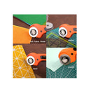 Swiftrans 90 PCS Rotary Cutter Kit | 45mm Rotary Cutter Tool Kit with 5 Extra Blades | A4 Cutting Mat