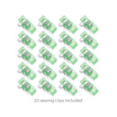 Rotary Cutter Set | Quilting Kit incl | 45mm Fabric Cutter | 5 Replacement Blades