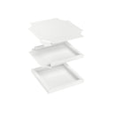 Watercolor Paper Foldable Canvas Pad | 9.53 x 9.53 Inches | 10 Sheets of 100% Cotton Paper | 140 lb