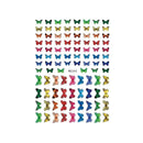 5 Pcs Butterfly Nail Art Stickers | 3D Self Adhesive Butterflies Nail Decals Nail Decoration Stickers For Gel Polish Acrylic Nails