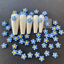 20 Pcs 3D Flower Nail Charms For Acrylic Nails | Nail Charms With Flowers Shape | Nail Art Decorations Supplies Accessories