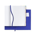 Dotted Journals | Set of 2 | 6 x 8 Inches | 96 Sheets Each | Bird Design and Cobalt Blue