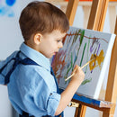 FIXSMITH Stretched White Blank Canvas - 11x14 Inch | 8 Pack, Primed,100% Cotton,5/8 Inch Profile of Super Value Pack