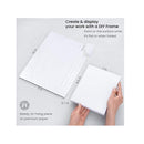 Mixed Media Paper Foldable Canvas Pad | 7x8.6 Inches | 20 Sheets | DIY Frame | Heavyweight Multimedia Paper