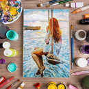 FIXSMITH Stretched White Blank Canvas - 11x14 Inch | 8 Pack, Primed,100% Cotton,5/8 Inch Profile of Super Value Pack