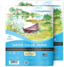Bellofy 2X Watercolor Paper Pads 9x12 in | Watercolor Sketchbook Journal with Cold Press Watercolor Paper Finish | 130 IB 190 GSM