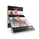 Mixed Media Sketchbooks | Pack of 2 | 9 x 12 Inches | 60-Sheet Drawing Pads | 110lb/180gsm Acid-Free Paper