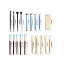 SERONLINE 24pcs Polymer Clay Tools Ball Stylus Dotting Tools | Modeling Clay Sculpting
