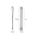 Sewing Clips Pack of 15 Stainless Steel Hemming Clips 3 Inches Measurement Ruler Quilting Supplies