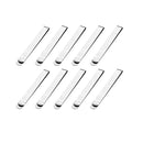 Kare & Kind Stainless Steel Clips -10x Hemming Clips Measurement Ruler