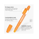 Kids Gel Crayons | 16 Count | Twistable and Washable Jumbo Crayons